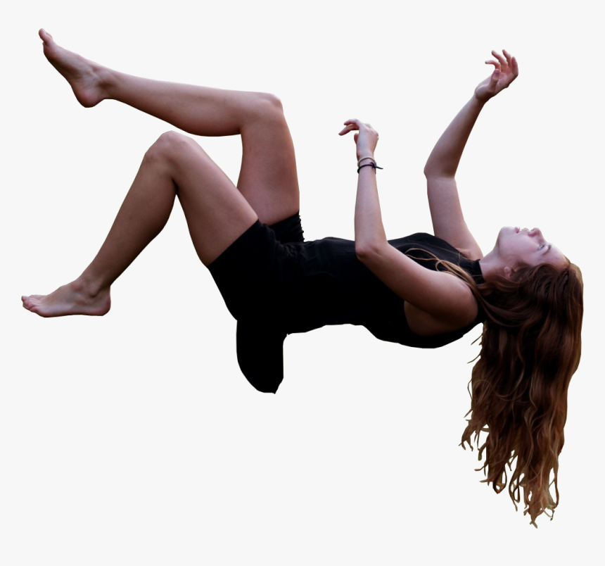 Falling Girl Png, Transparent Png, Free Download