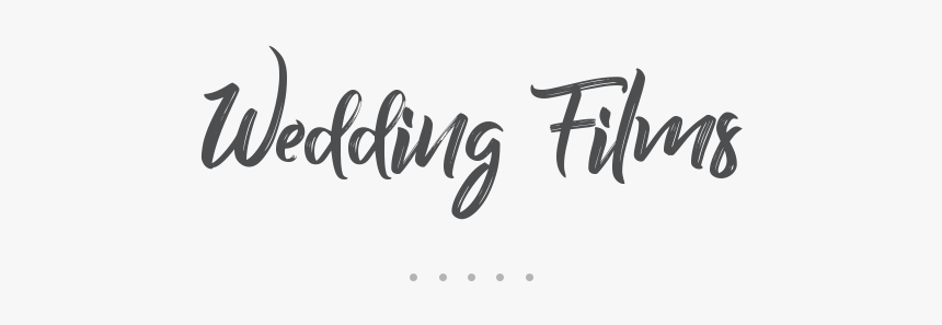 Wedding Films Text - Calligraphy, HD Png Download, Free Download