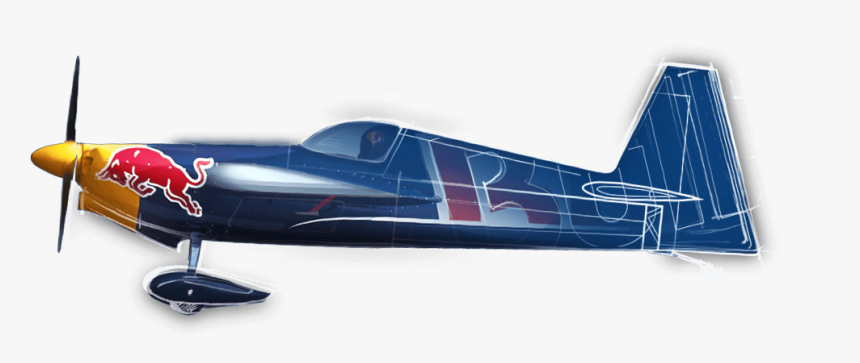 Plane Ground Speed - Red Bull Plane Side View, HD Png Download, Free Download