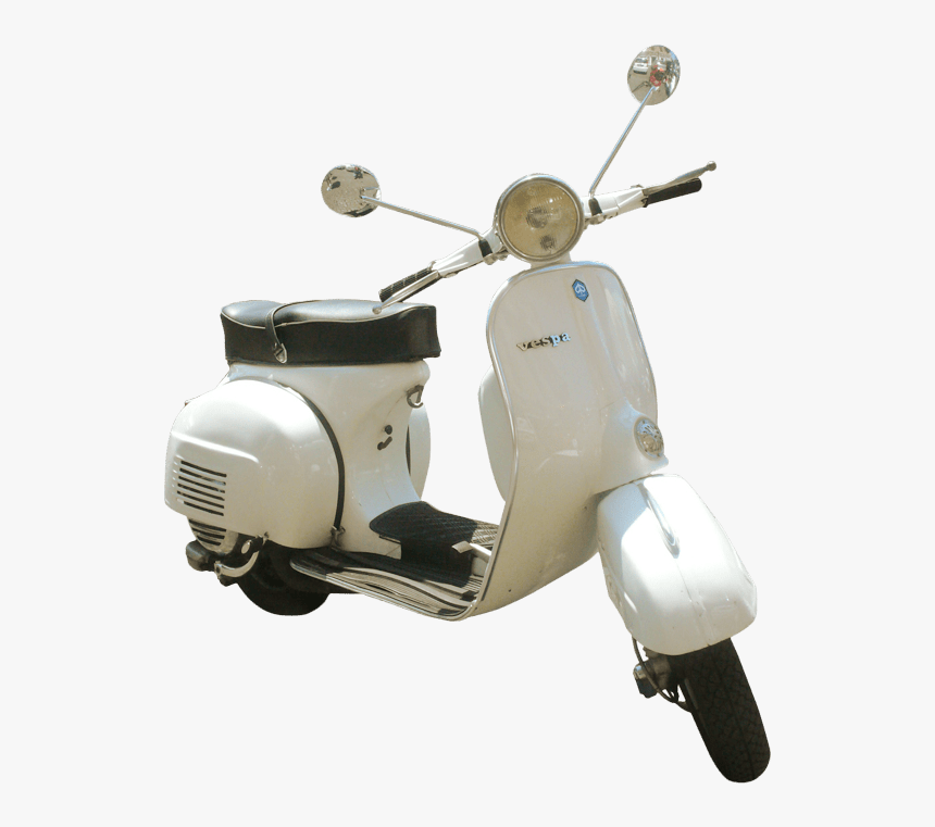 Motorized-scooter - Vespa Piaggio Vintage Png, Transparent Png, Free Download