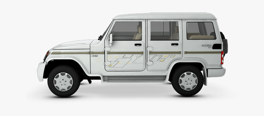 Bolero Car Side View, HD Png Download, Free Download