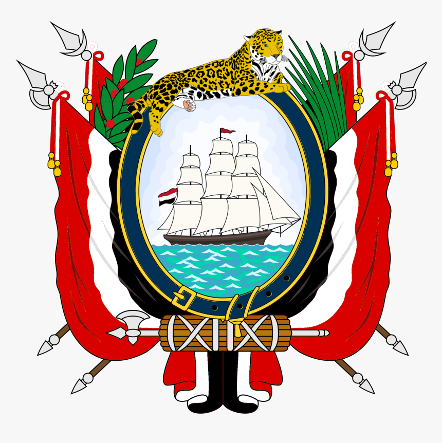 Png Transparent Library Guayana Constructed Worlds - South America Coat Of Arms, Png Download, Free Download