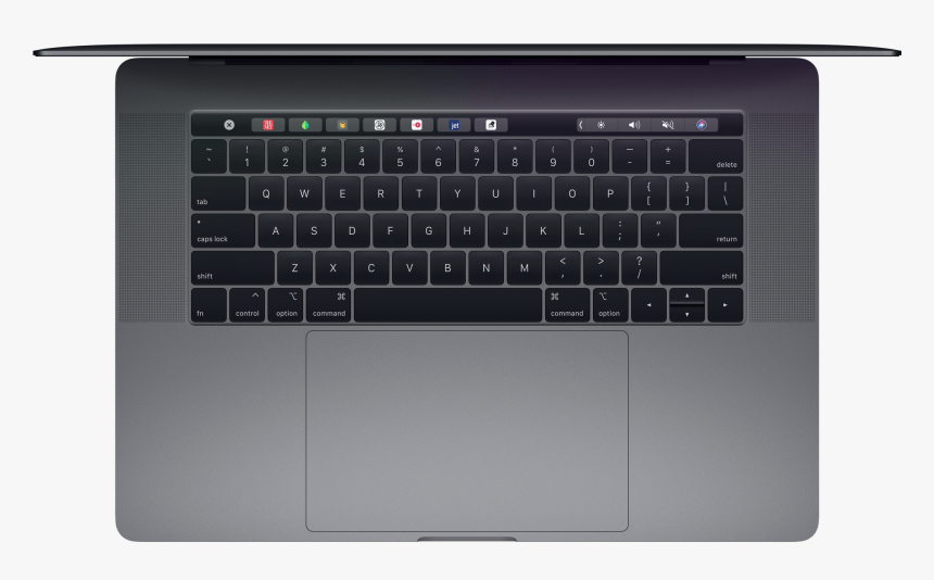 15 Inch Macbook Pro With Touch Bar 2.2 Ghz 6 Core 8th, HD Png Download, Free Download