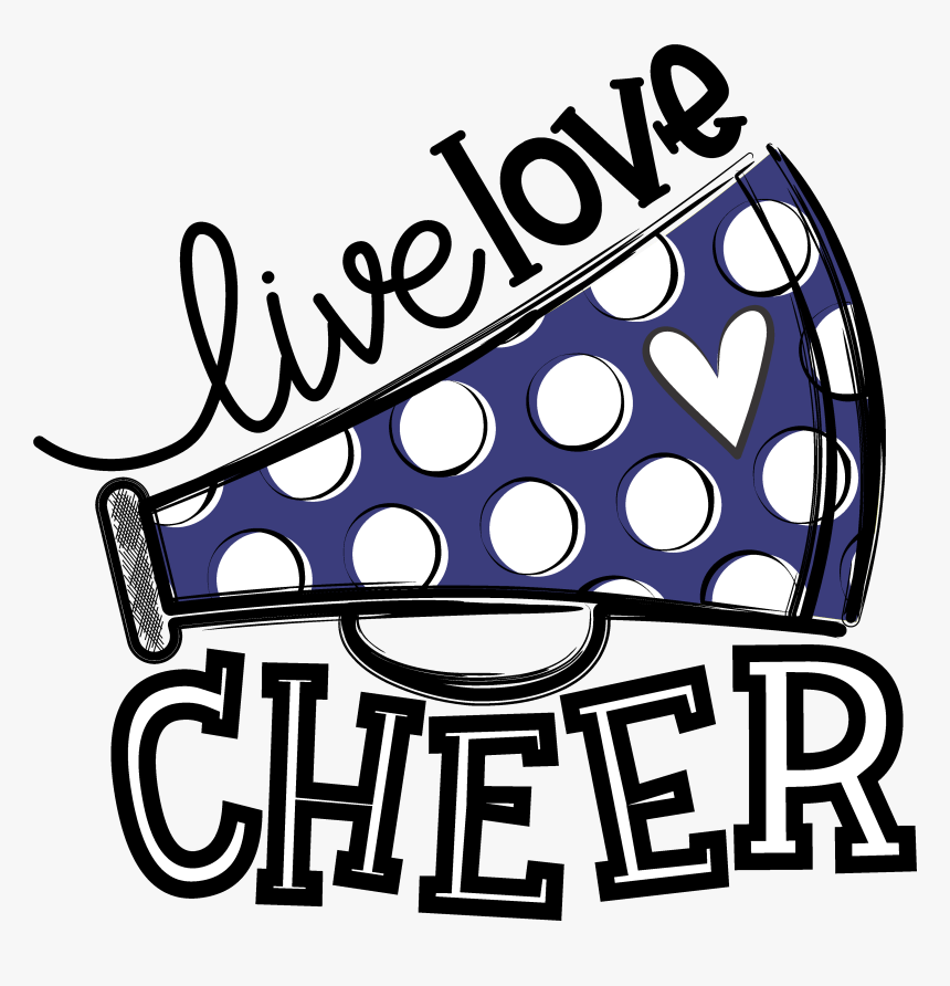 Live Love Cheer Bundle *printable Png* - Printable Cheer, Transparent Png, Free Download