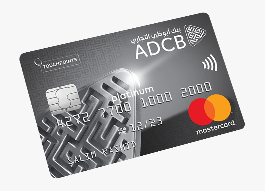 Transparent Credit Card Images Png - Adcb Platinum Credit Card, Png Download, Free Download