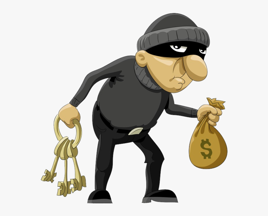 Thief, Robber Png, Download Png Image With Transparent - Cartoon Robber, Png Download, Free Download