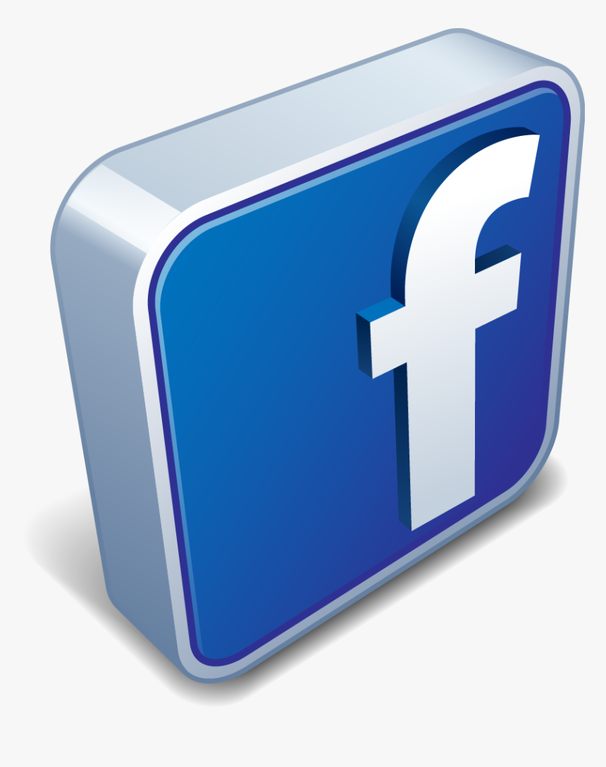 Premium PSD | 3d facebook icon isolated