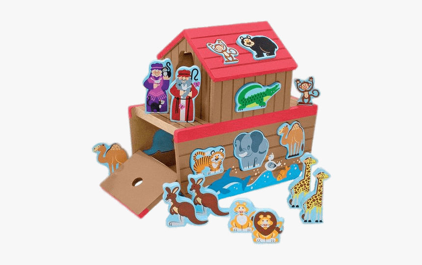 Noah"s Ark Play Set - Melissa And Doug Noah's Ark Play Set, HD Png Download, Free Download