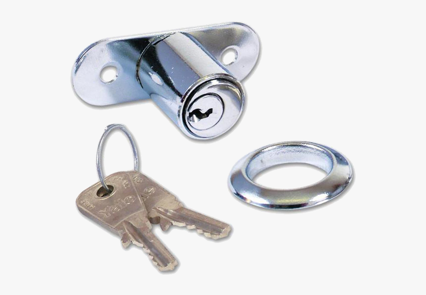 Yale 230 Push Pin Sliding Door Lock - Keychain, HD Png Download, Free Download