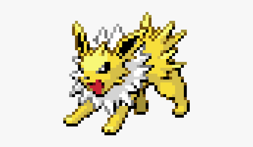 Jolteon Pixel Art, HD Png Download, Free Download