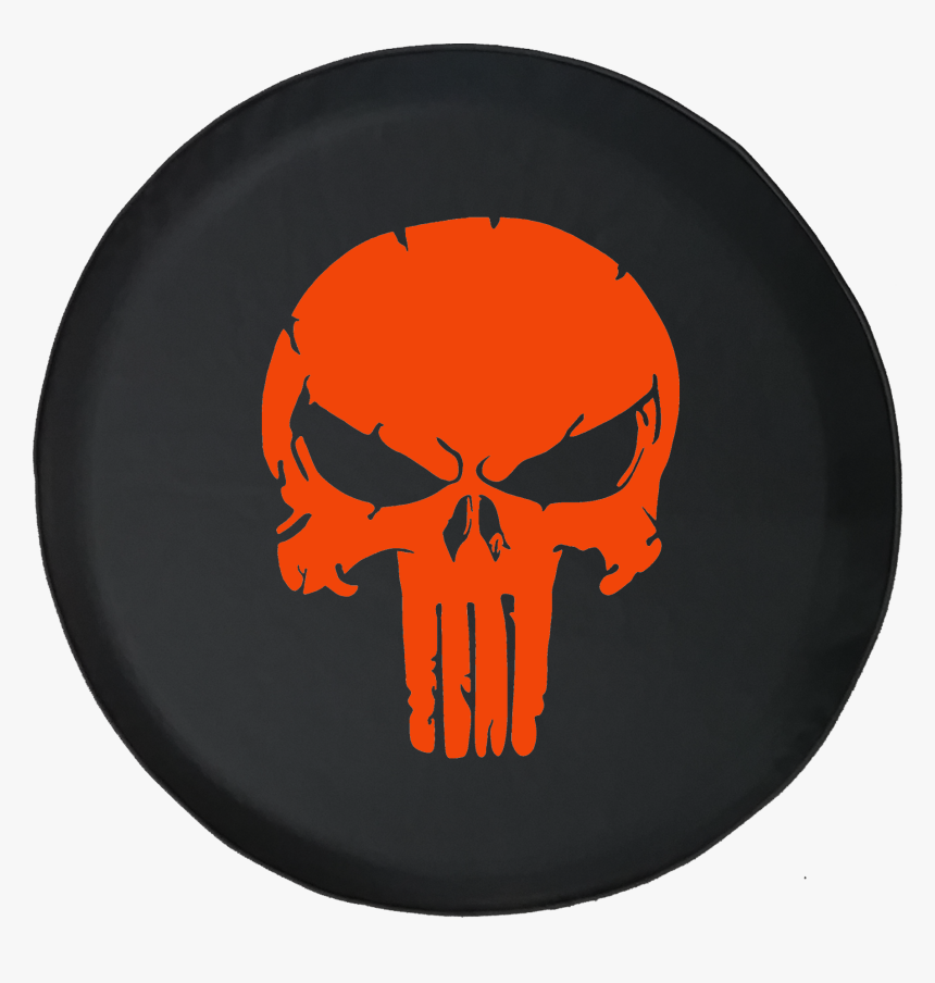 Cracked Punisher Skull With Angry Eyes Offroad Jeep - Punisher Skull Toyota, HD Png Download, Free Download