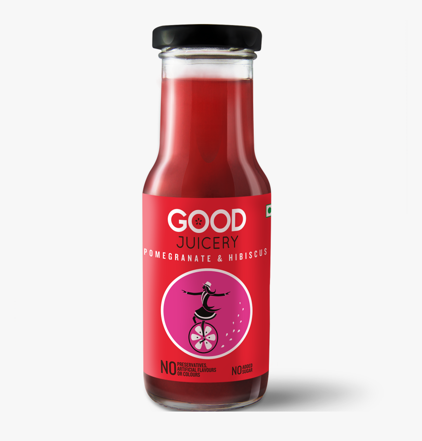 Pomegranate & Hibiscus Nectar - Bottle, HD Png Download, Free Download