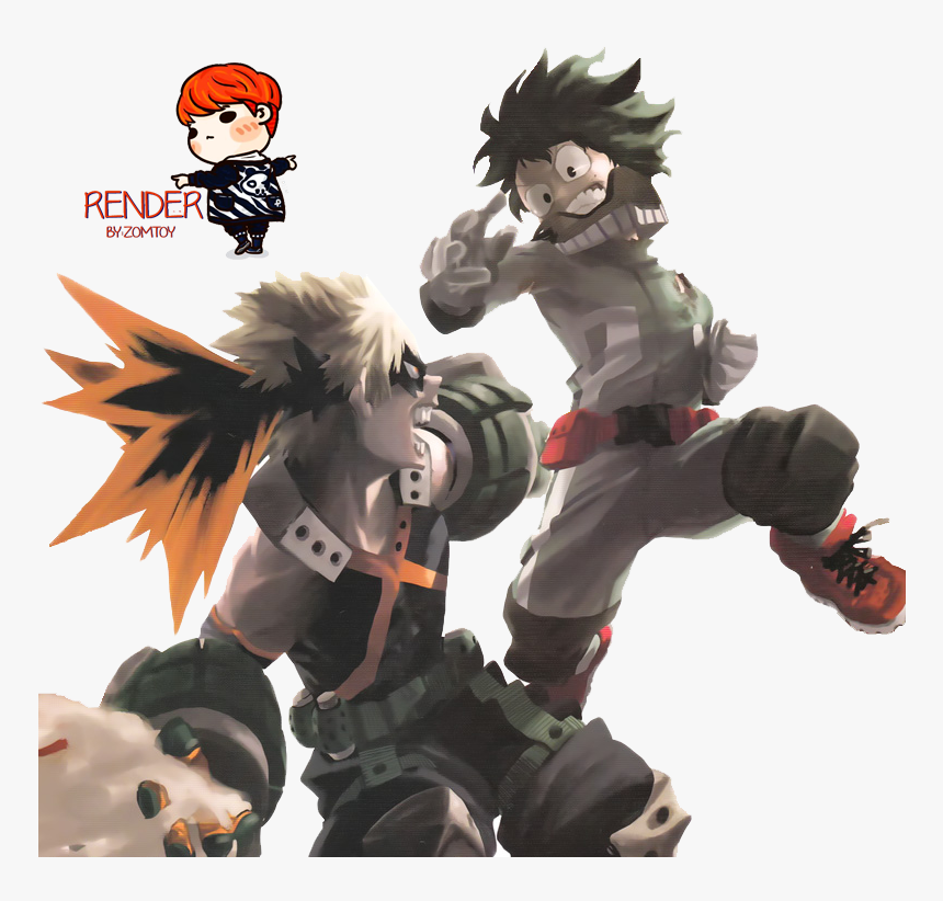 My Hero Academia Bakugo And Deku , Png Download - Boku No Hero Academia Toy, Transparent Png, Free Download