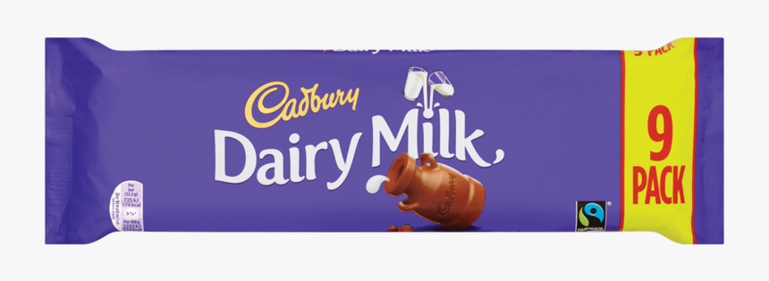 Cadbury Dairy Milk Chocolate Bar 9 Pack - Dairy Milk 65 Kg, HD Png Download, Free Download