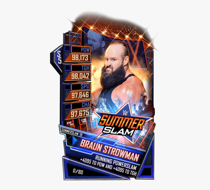 Wwe Supercard Summerslam 19 Cards, HD Png Download, Free Download