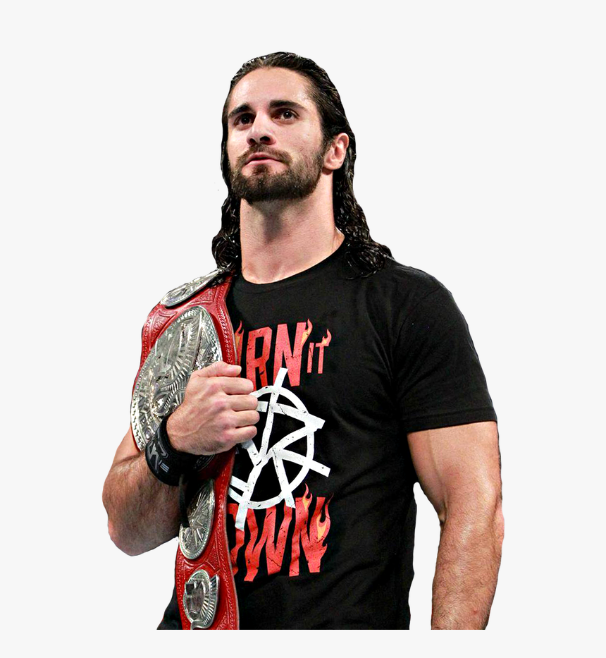 T-shirt,neck,facial - Seth Rollins Png 2017, Transparent Png, Free Download