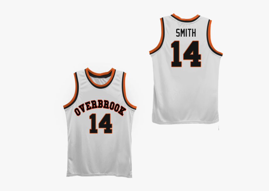 Will Smith 14 Overbrook Panthers Basketball Jersey - Sports Jersey, HD Png Download, Free Download