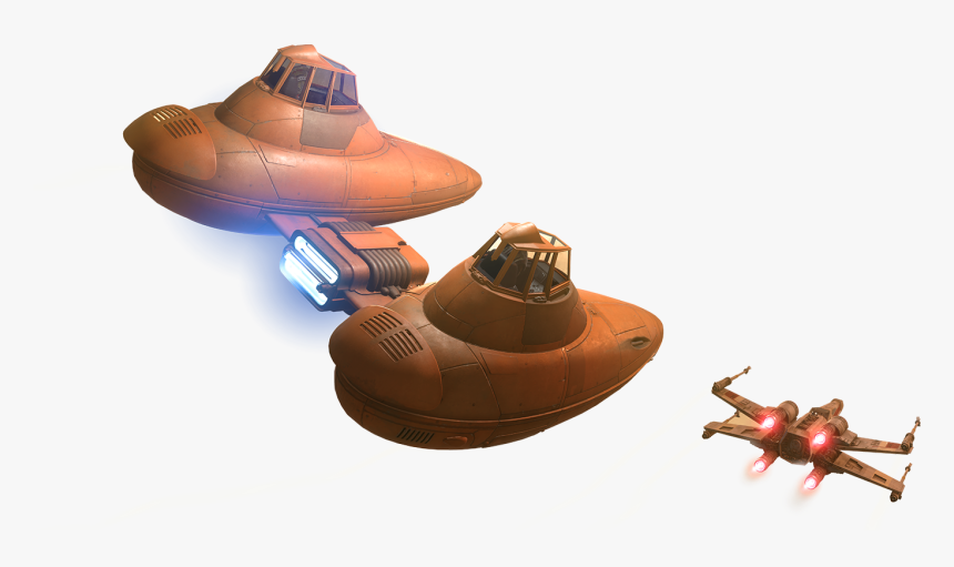 Transparent Star Wars Battlefront Png - Star Wars Battlefront 2 Cloud Car, Png Download, Free Download