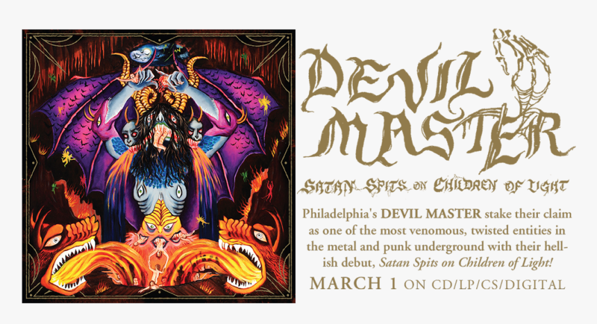 Devil Master Satan Spits On Children Of Light, HD Png Download, Free Download