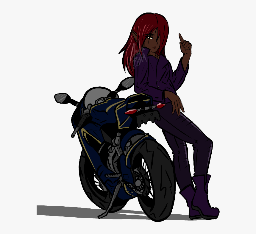 Biker - Cartoon, HD Png Download, Free Download