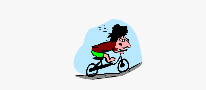 Cartoon Biker Vector - Biker Clip, HD Png Download, Free Download