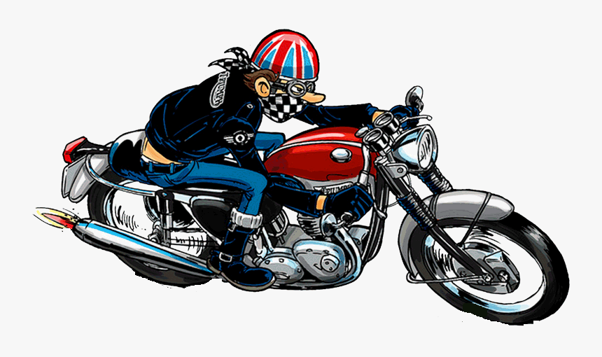 Bikers Cartoon, HD Png Download, Free Download