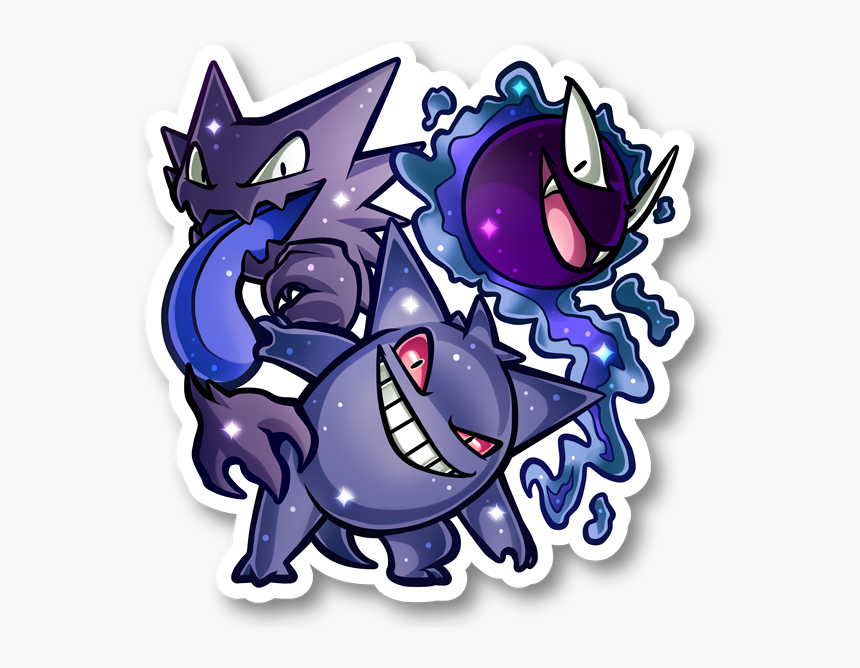 File A98b4e4802 Original - Gengar Gastly Haunter, HD Png Download, Free Download