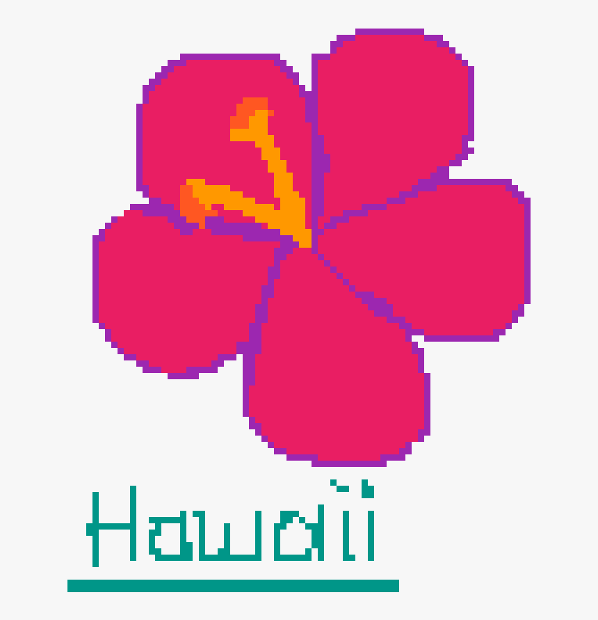 Hawaii Flower - Heart, HD Png Download, Free Download