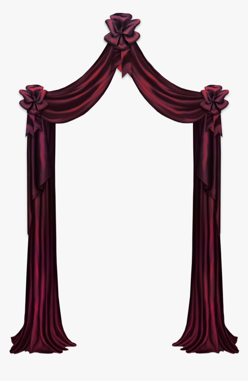 Transparent Red Stage Curtains Png, Png Download, Free Download