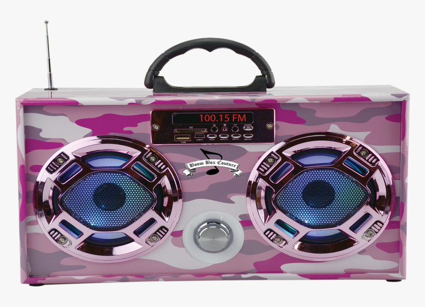 Mini Boom Box Pink - Mini Boombox Speaker, HD Png Download, Free Download