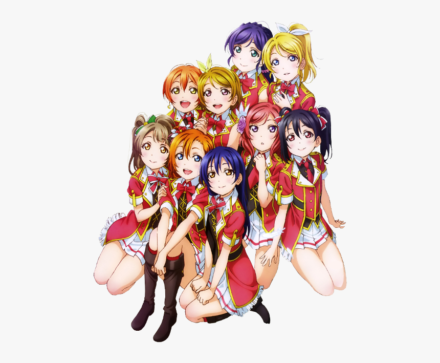 Love Live Png - Love Live Muse Render, Transparent Png, Free Download