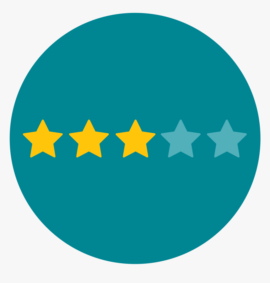 Three Of Five Stars Icon , Png Download - Review Us On G2 Crowd, Transparent Png, Free Download