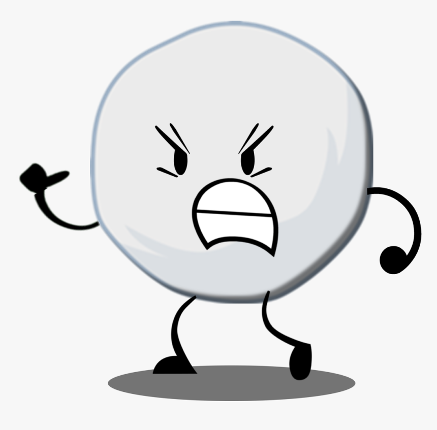 Transparent Snowball Png - Snowball Bfdi Png, Png Download, Free Download