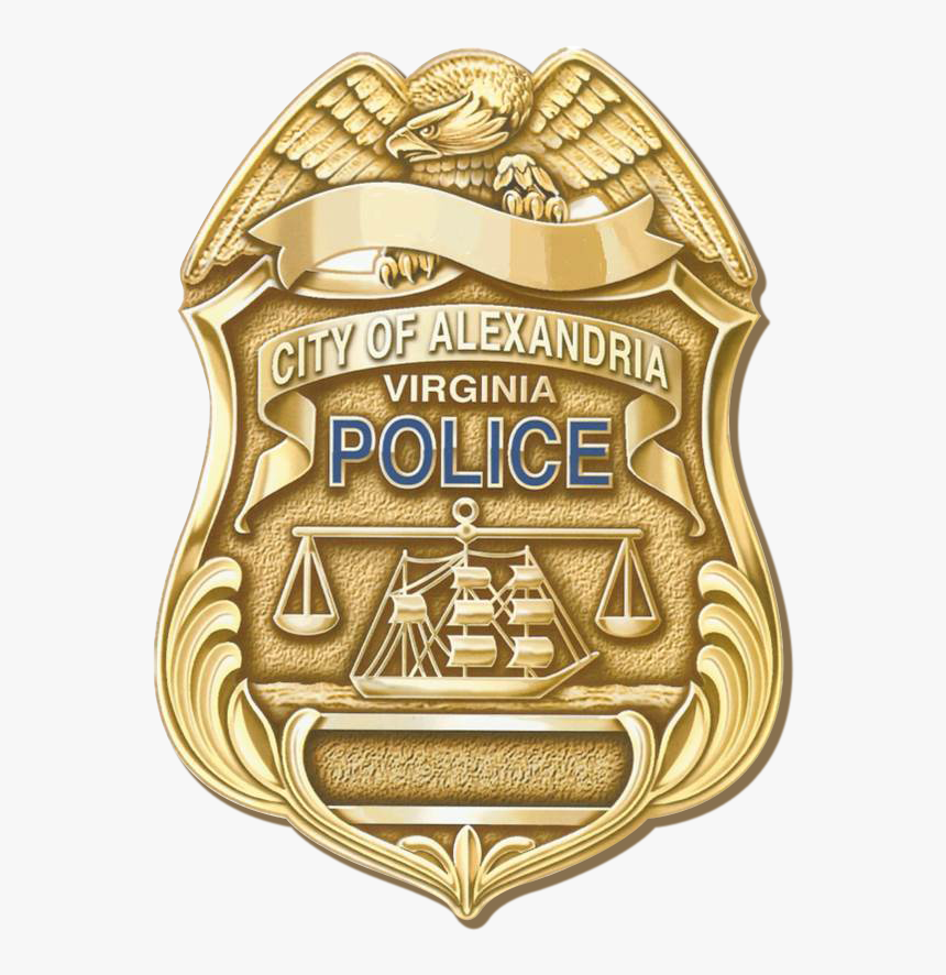 Police Officer Badge Law Enforcement State Police - Alexandria Police Department Badge, HD Png Download, Free Download