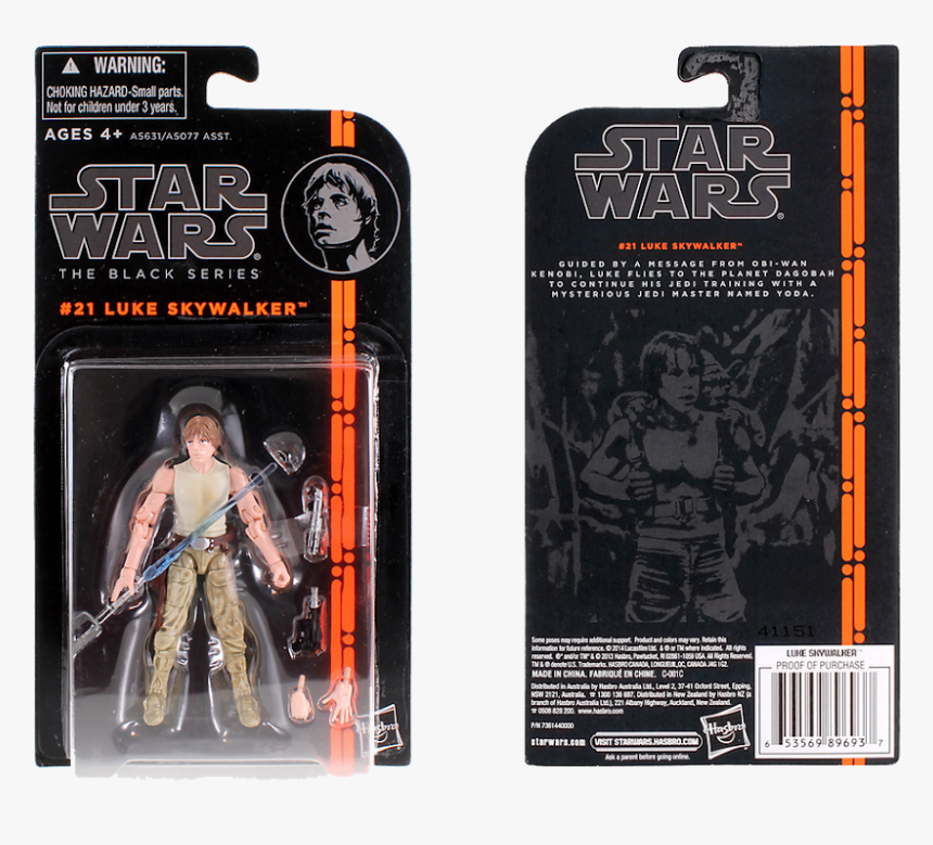 Transparent Luke Skywalker Png - Action Figure, Png Download, Free Download