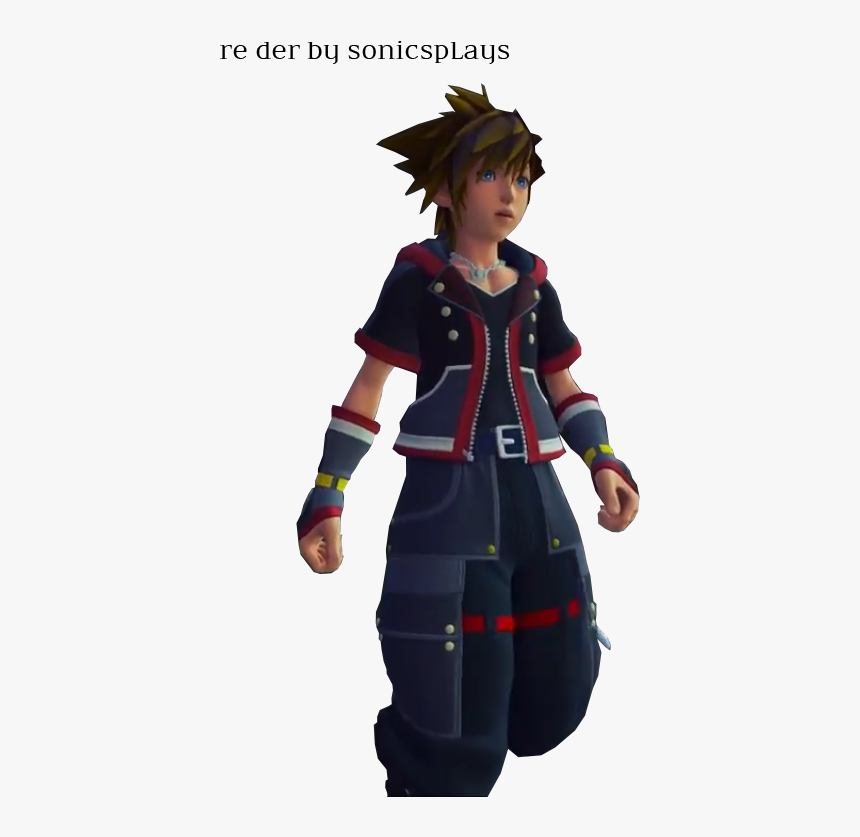 Kingdom Hearts 3 Sora Png - Action Figure, Transparent Png, Free Download