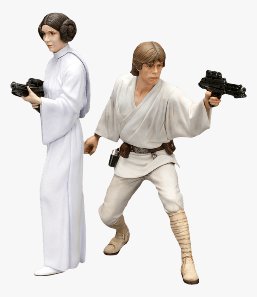 Martial Arts Uniform,action Figure,fictional Character,luke - Princesa Leia Star Wars Png, Transparent Png, Free Download