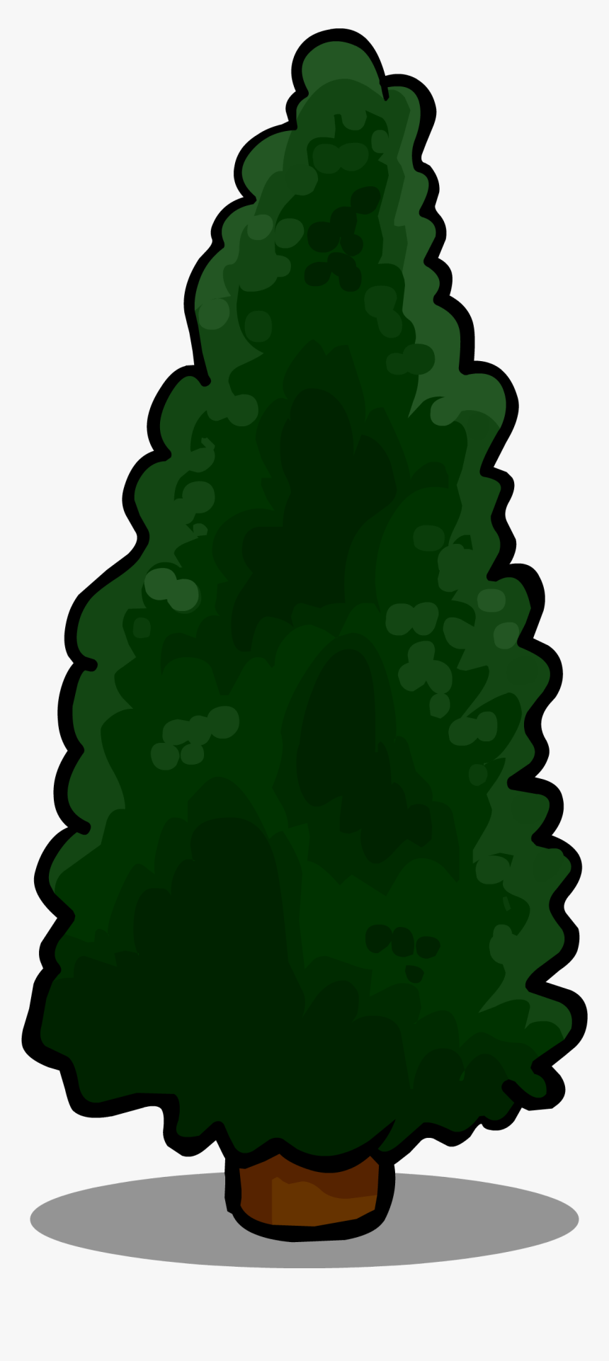 Transparent Hedge Clipart - Club Penguin Tree Png, Png Download, Free Download