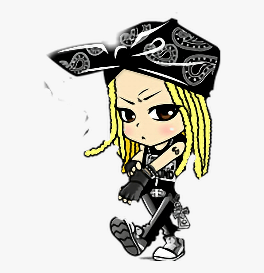 G Dragon Cartoon One Of A Kind Png Download Cartoon Gangster - gangster roblox girl