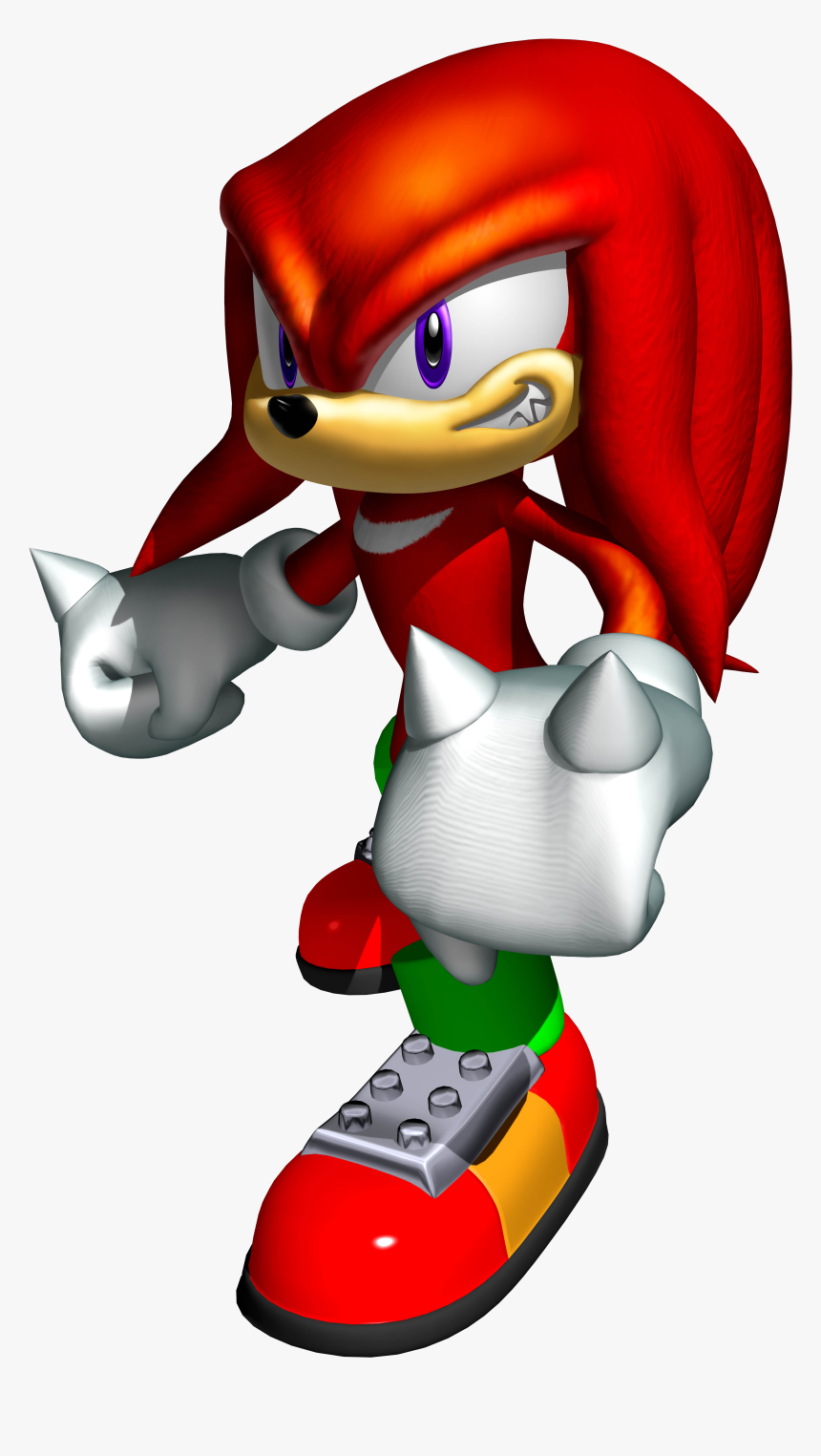 Knuckles Heroes - Knuckles The Echidna Sonic Heroes, HD Png Download, Free Download