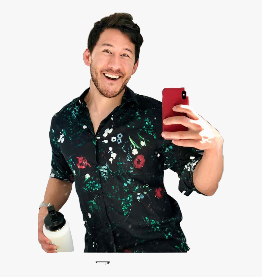 #markiplier #freetoedit - Markiplier Floral Shirt, HD Png Download, Free Download