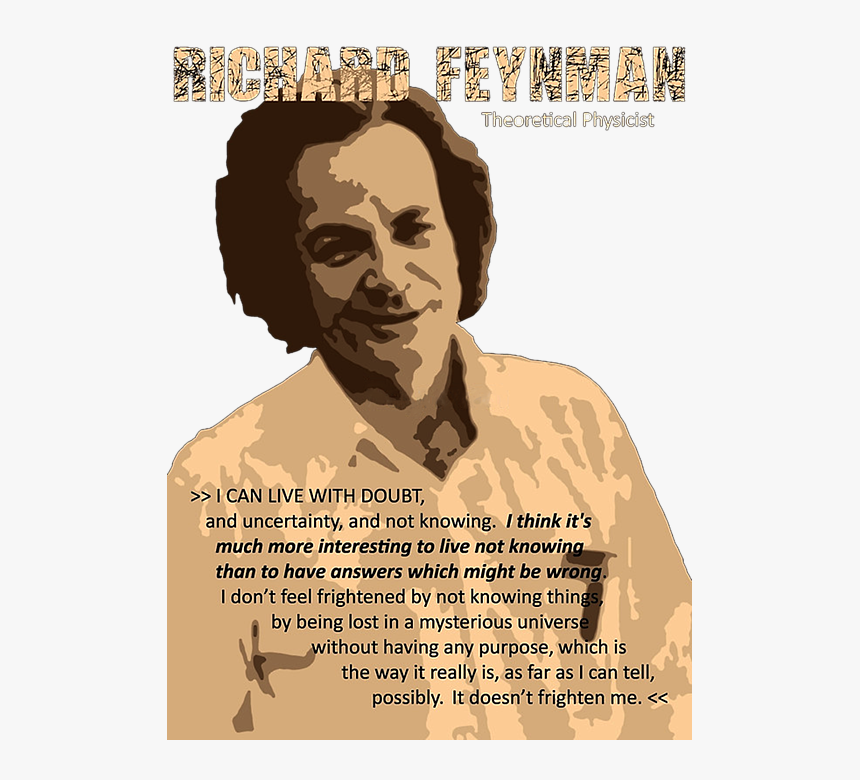 Richard Feynman, HD Png Download, Free Download