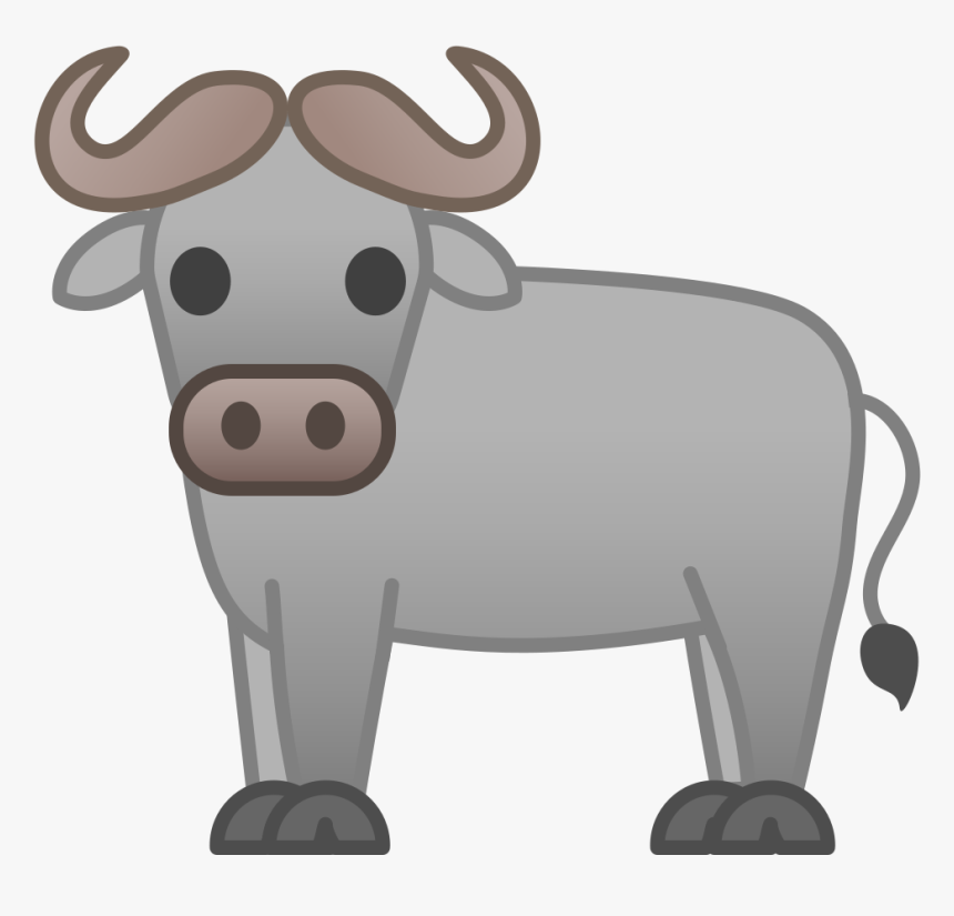 Water Buffalo Icon - Ox Emoji, HD Png Download, Free Download