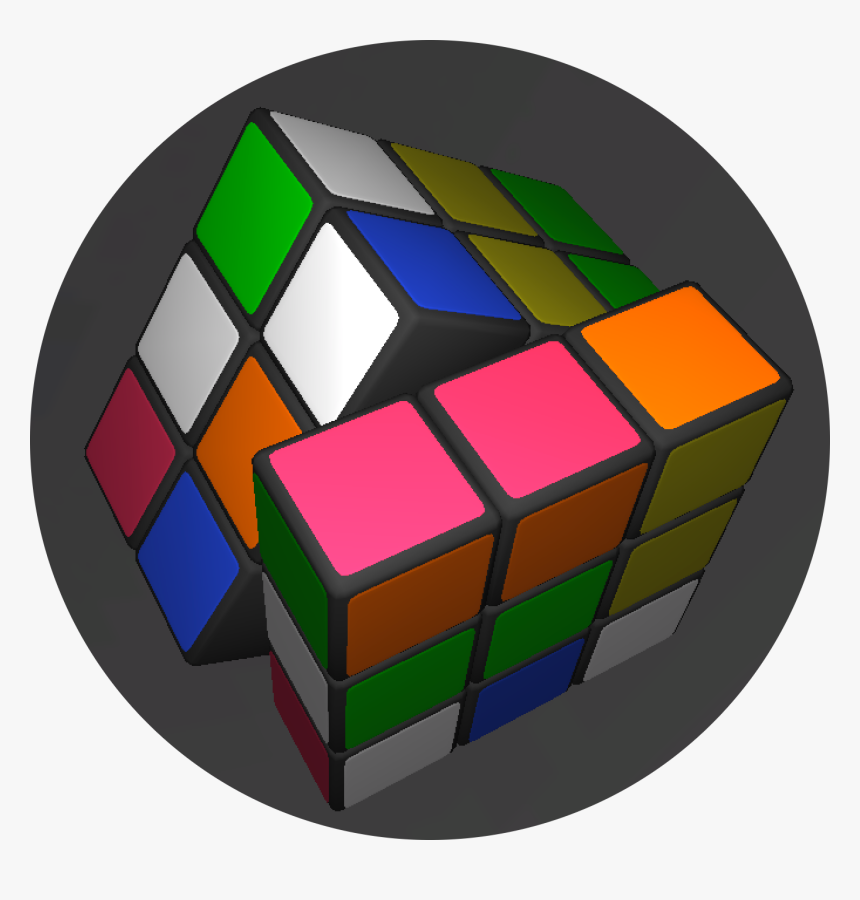 Rubik"s Cube V1 - Rubiks Cube Icon Png, Transparent Png, Free Download