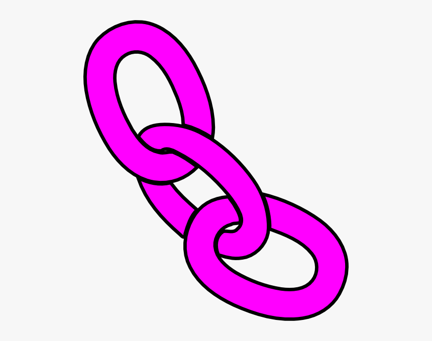 Chain Clip Art Pink, HD Png Download, Free Download