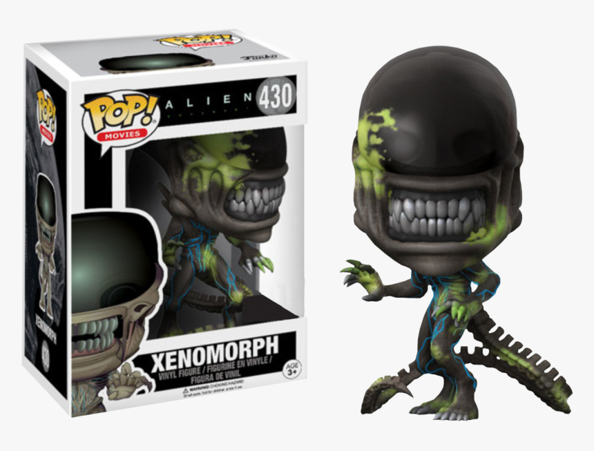 Xenomorph Blood Splattered Us Exclusive Pop Vinyl Figure - Pop Movies Alien Covenant Xenomorph, HD Png Download, Free Download