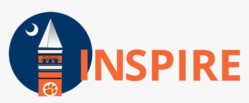 This Photo Is A Logo For The Inspire Events That Connect - Clemson University, HD Png Download, Free Download