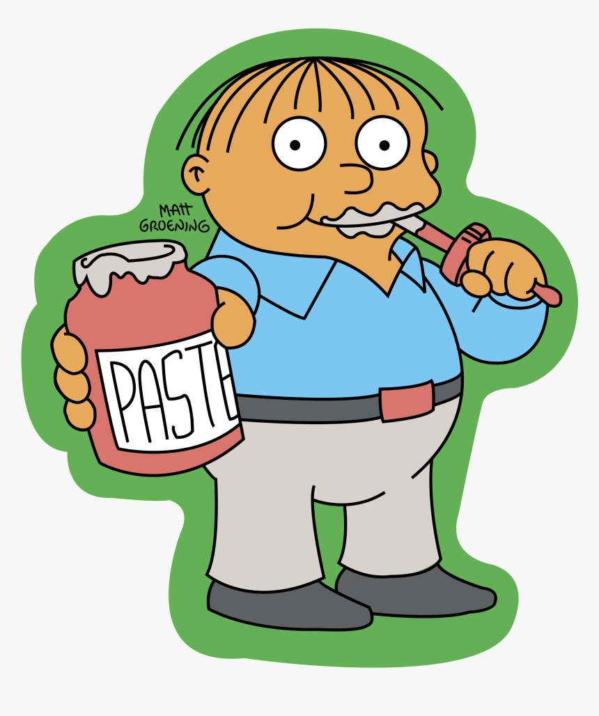 The Simpsons Logo Png Transparent - Ralph Wiggum Coloring Page, Png Download, Free Download