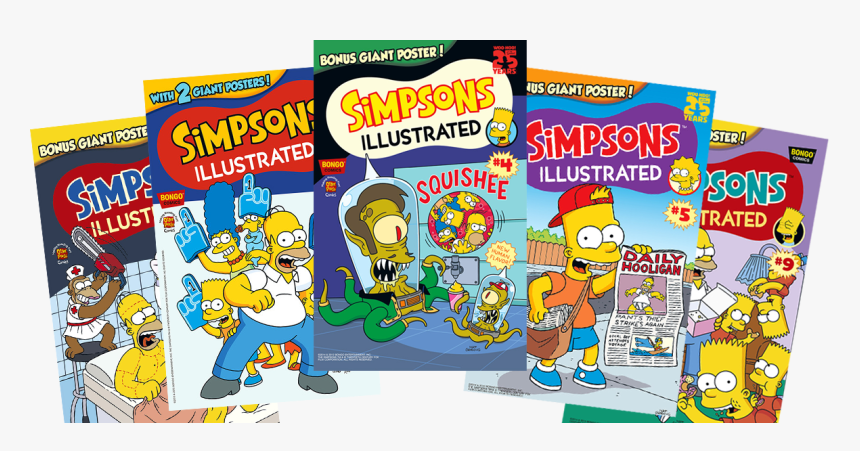 Simpsons Illustrated Comics Australia Logo - Simpsons Illustrated, HD Png Download, Free Download