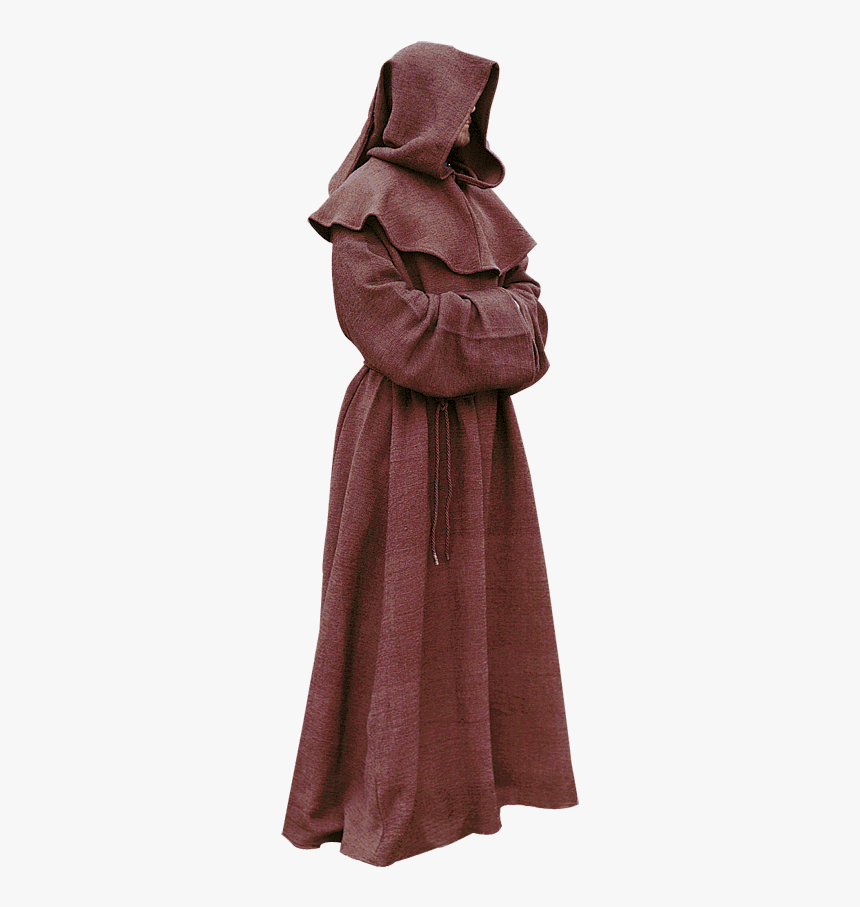 monks robe with hood monk with hood up hd png download kindpng monks robe with hood monk with hood